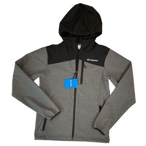 NWT Columbia Miller Peak hooded softshell jacket Men’s S